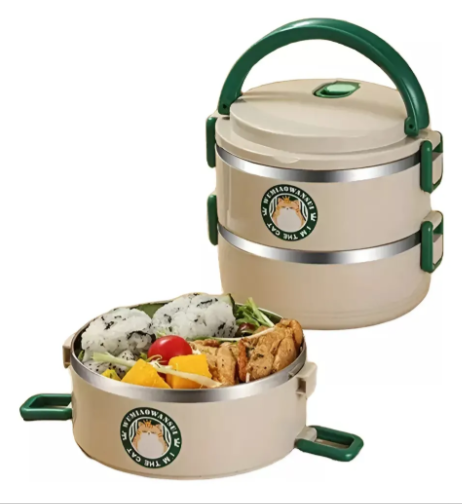 Miniatura 4 de Lonchera Porta Comida 2 En 1 Almacenador