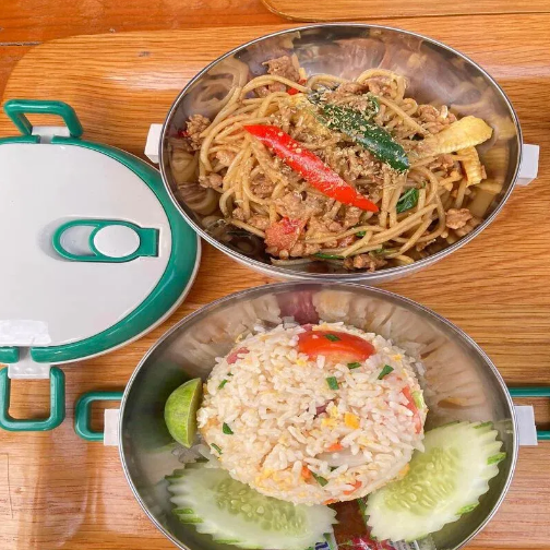 Miniatura 3 de Lonchera Porta Comida 2 En 1 Almacenador