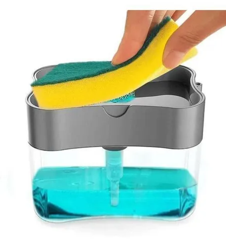 Miniatura 3 de Dispensador De Jabón Lavaplatos + Esponj