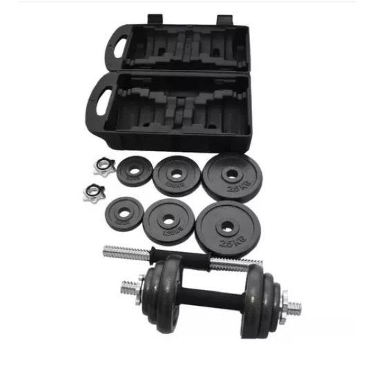 Miniatura 3 de Kit Pesas Mancuernas 20 Kg 40 Lb Estuche