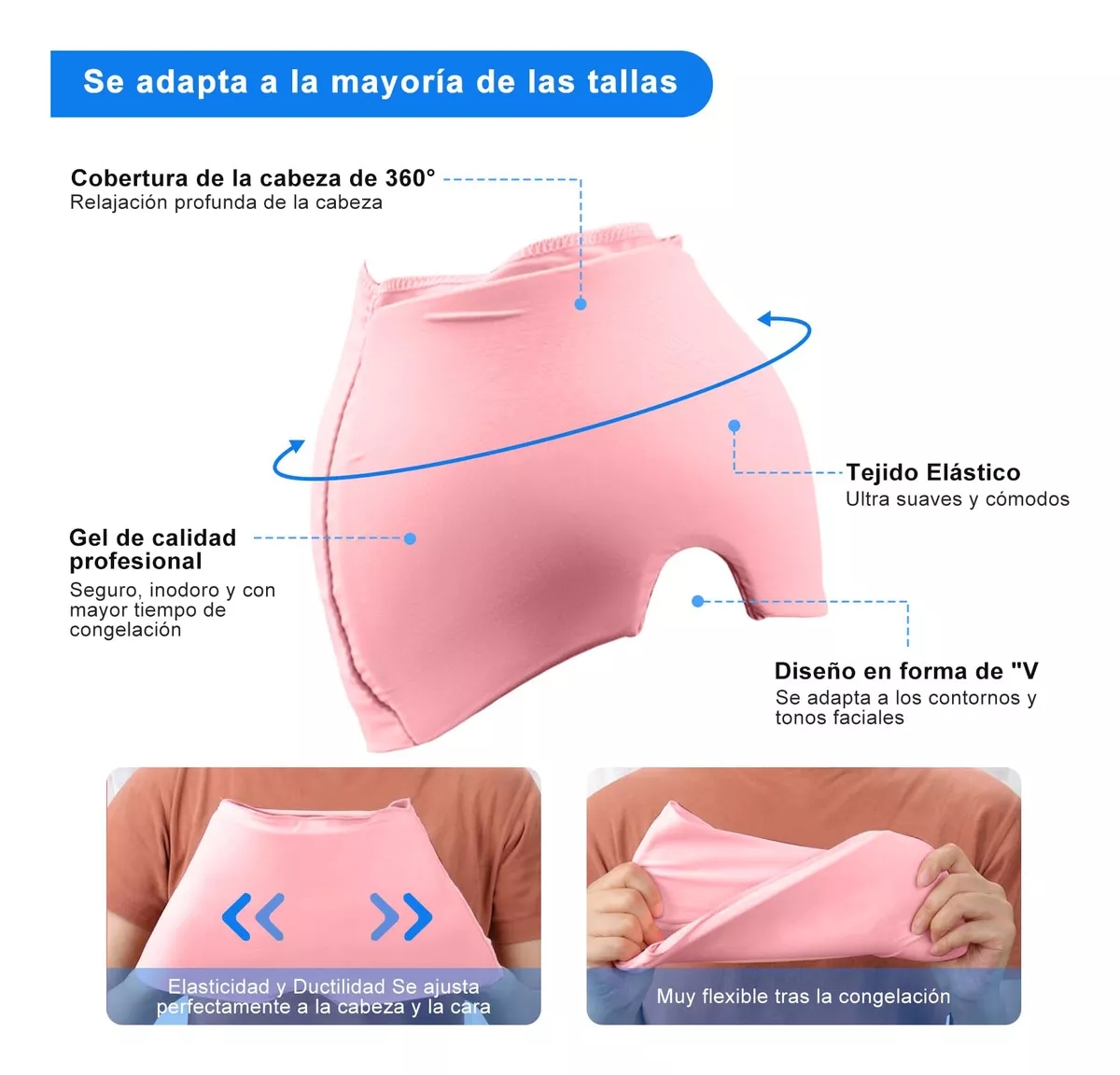 Gorro de Gel para la Migraña