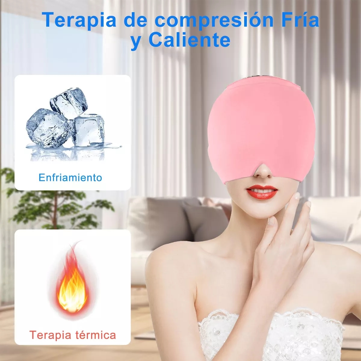 Miniatura 2 de Gorro de Gel para la Migraña