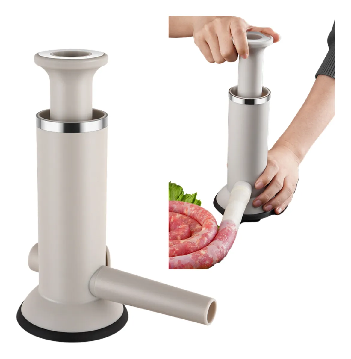 EMBUTIDOR DE CHORIZOS 2 EN 1
