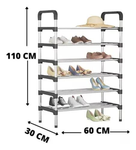 Miniatura 3 de ZAPATERO EN ALUMINIO 6 NIVELES