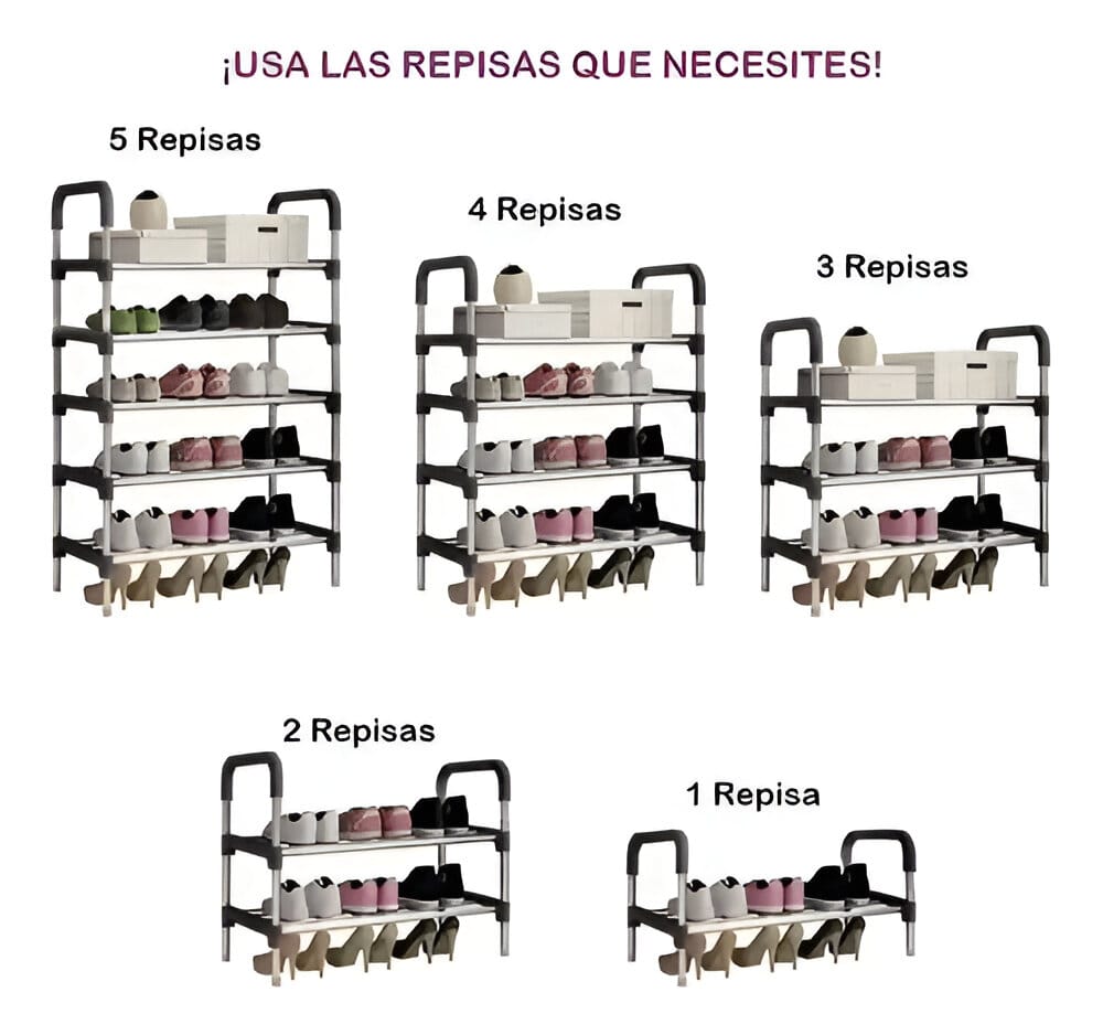 Miniatura 2 de ZAPATERO EN ALUMINIO 6 NIVELES