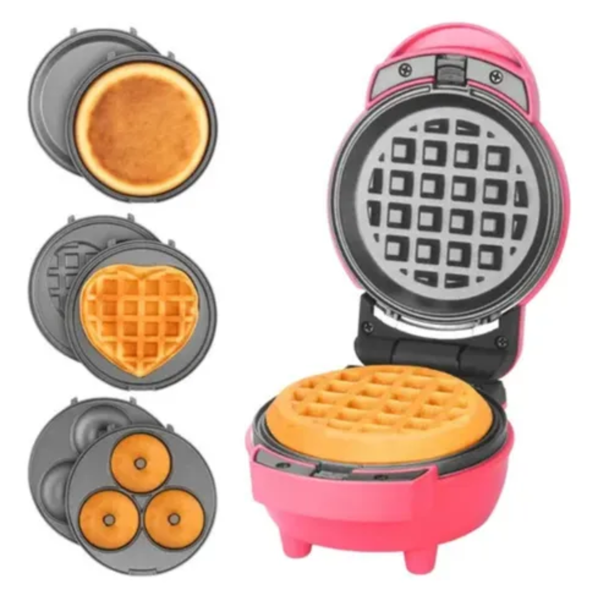 Miniatura 3 de Mini Waflera 3 En 1 Waflera Crepera Done