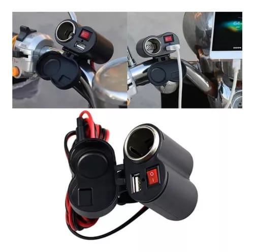 Miniatura 4 de CARGADOR USB CIGARRERA PARA MOTO