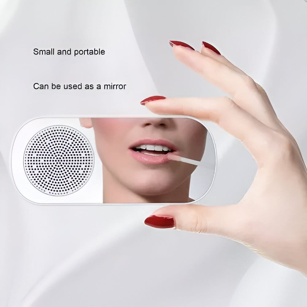 Vista 6 de RADIO RELOJ DESPERTADOR BLUETOOTH - COLOR: ROSADO