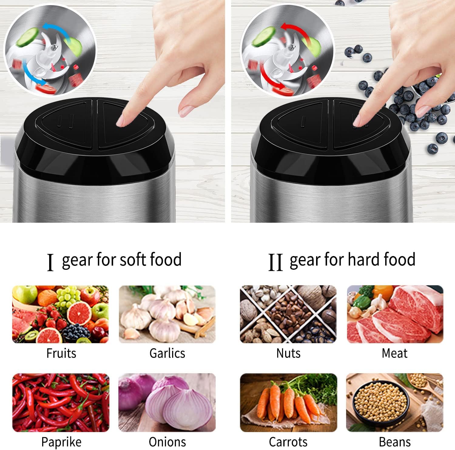 Miniatura 3 de Picadora De Carne Electrica 2l