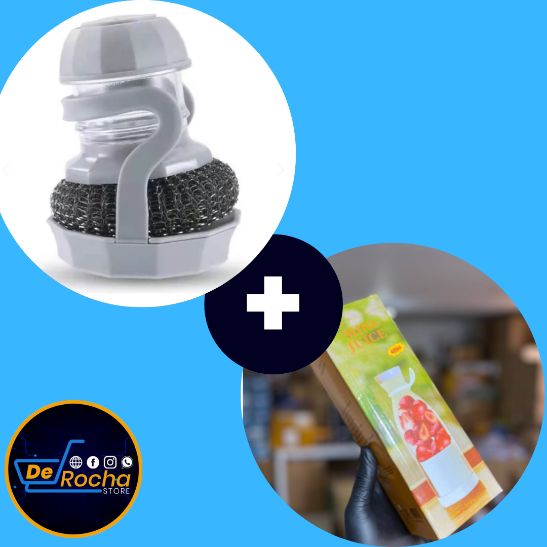 combo licuadora portatil+cepillo dispens