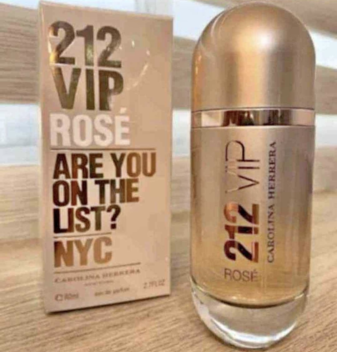 212 vip rose mujer