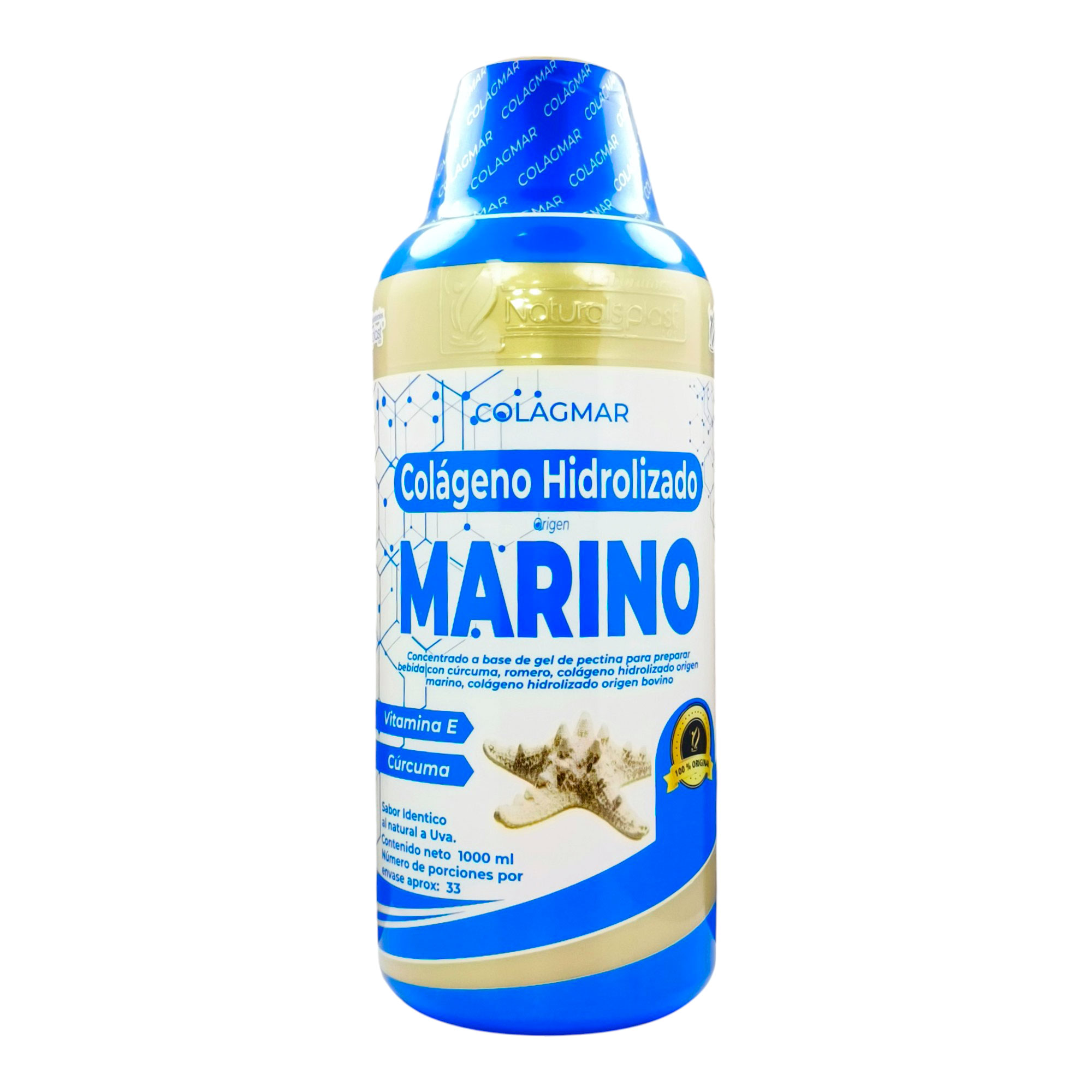 Miniatura 3 de 1 LITRO DE COLÁGENO HIDROLIZADO MARINO