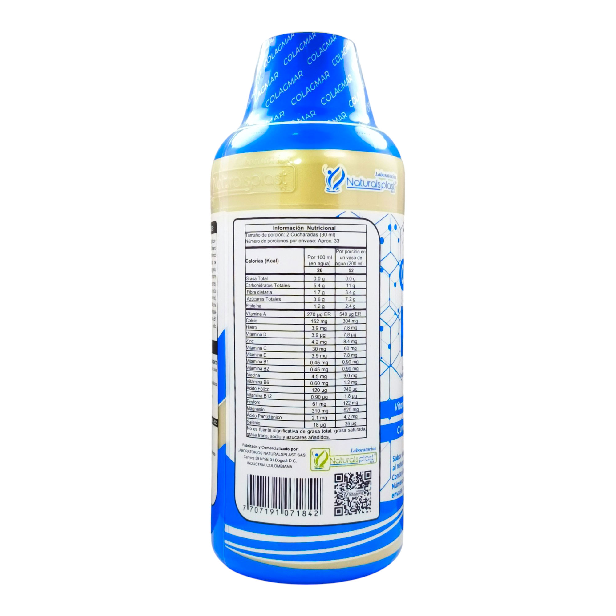 1 LITRO DE COLÁGENO HIDROLIZADO MARINO