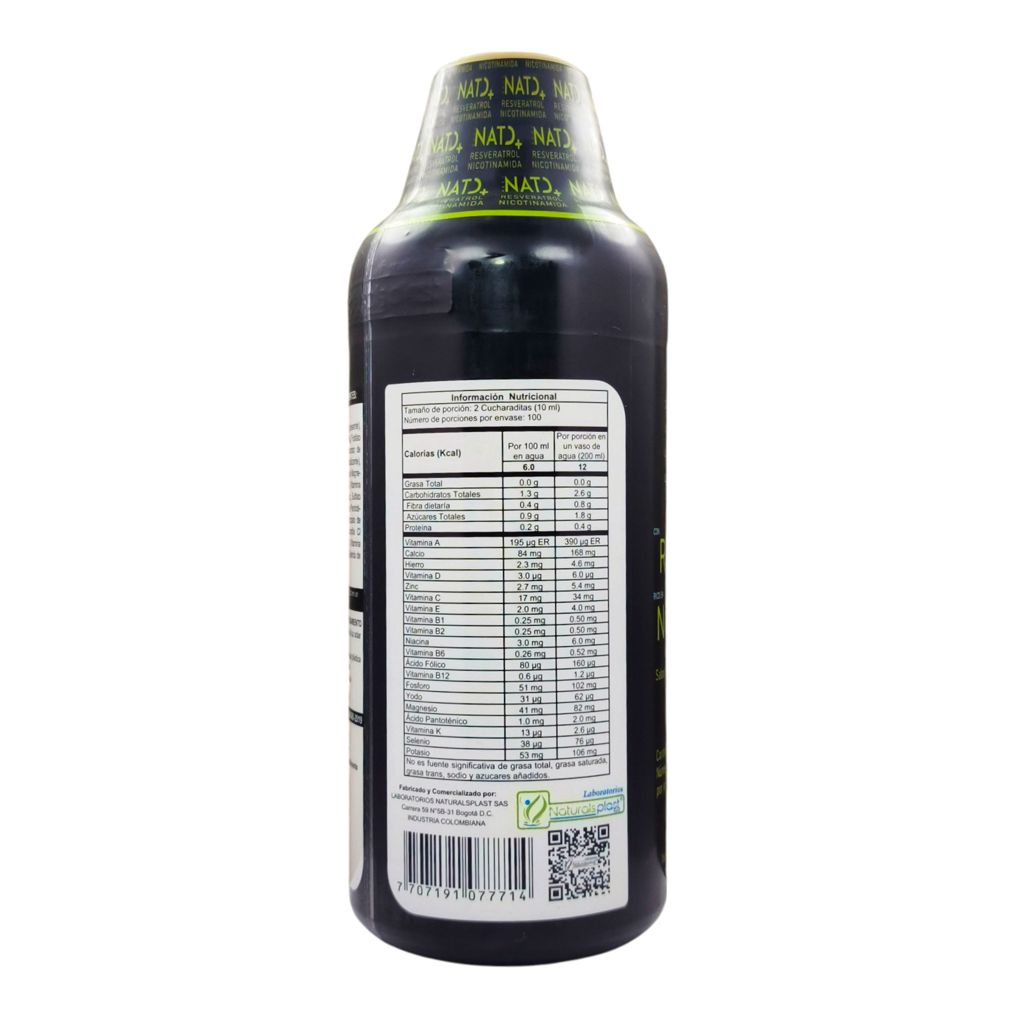 Miniatura 2 de 1 LT NAD MAS RESVERATROL Y NICOTINAMIDA