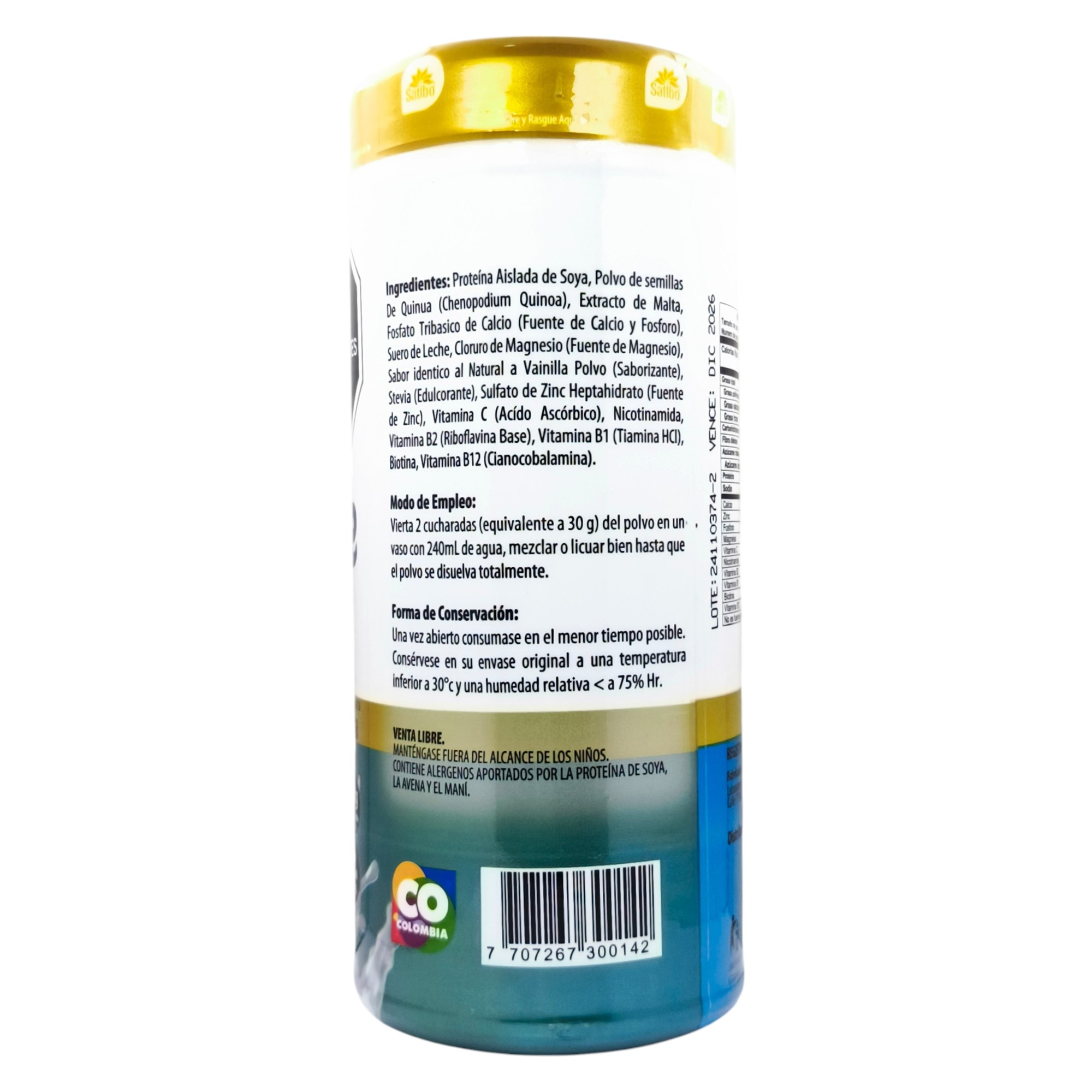 700 GRAMOS DE MULTIVITAMINICO SATISURE