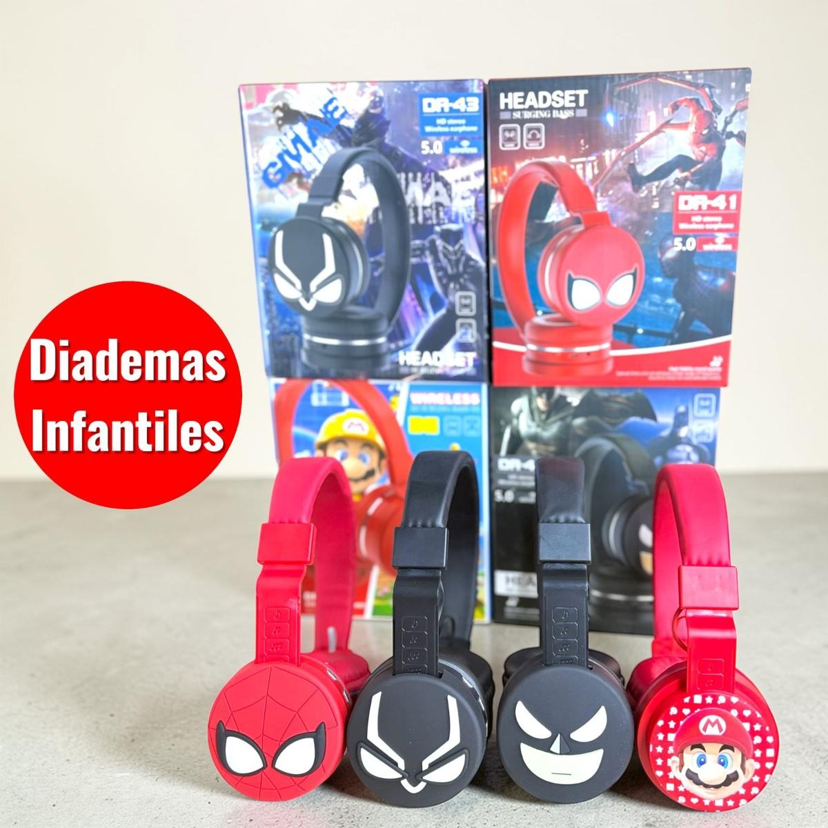 DIADEMA INFANTIL SUPER HEROES