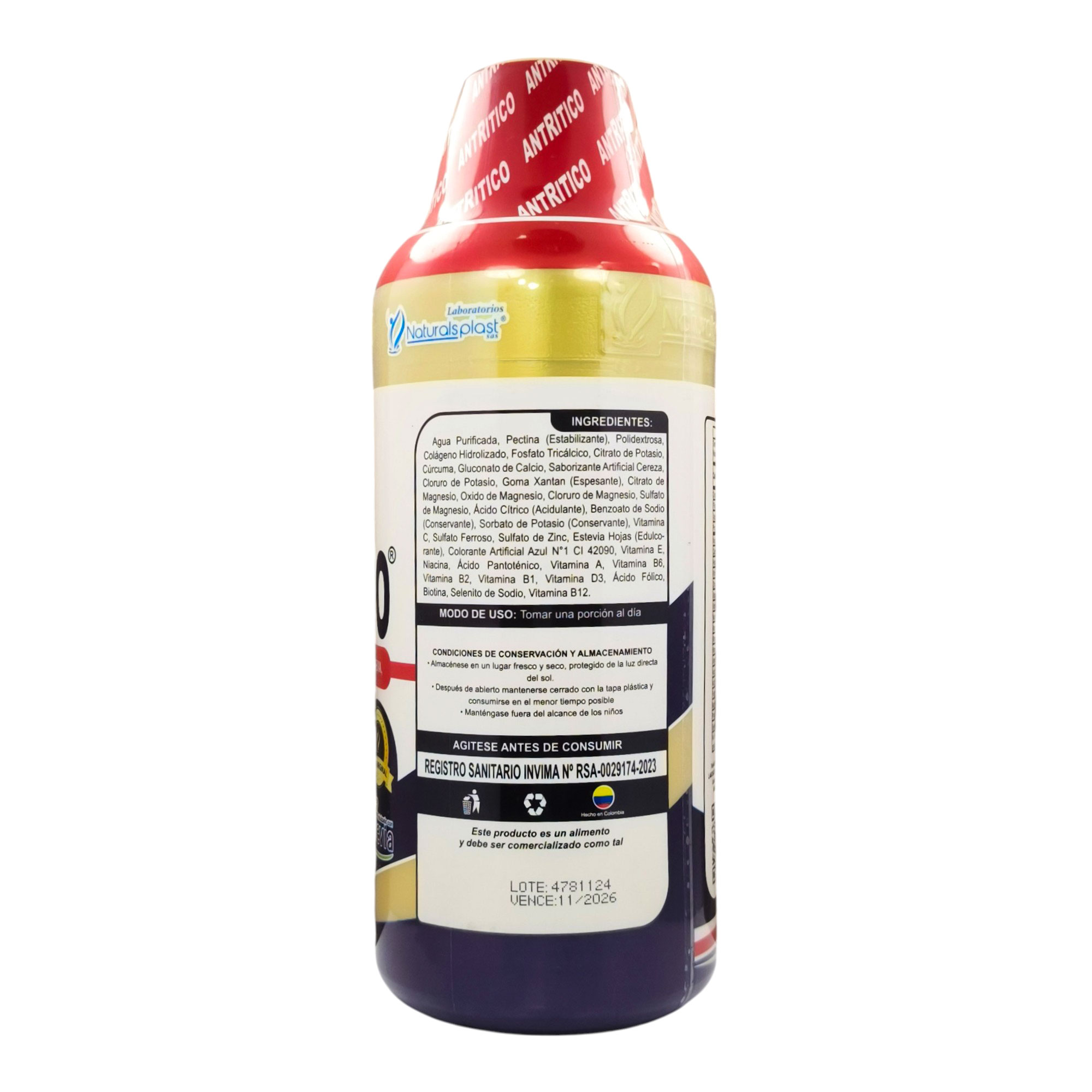 1 LITRO DE SUPLEMENTO ANTIARTRITICO