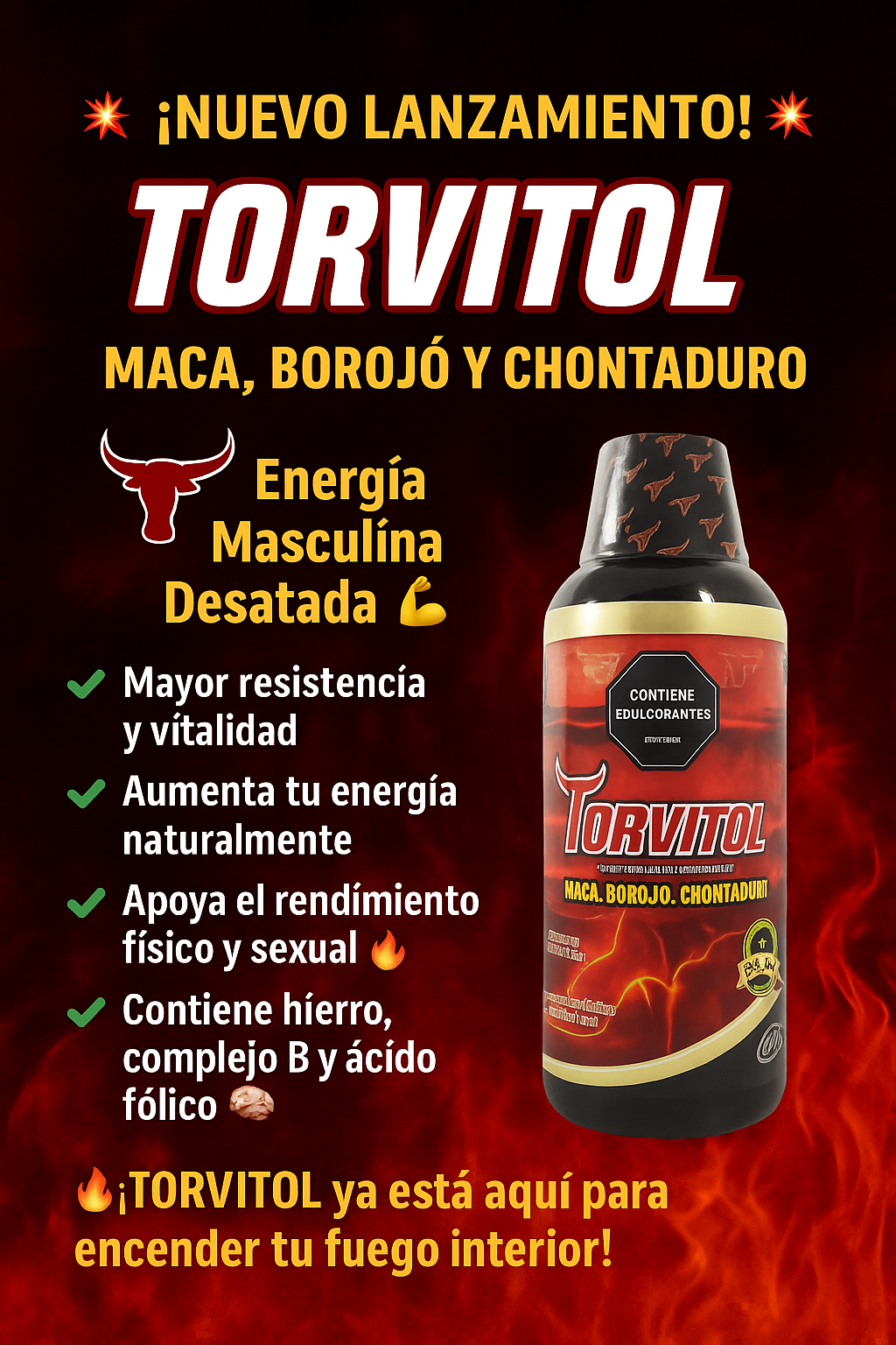 Miniatura 2 de 1 LITRO DE POTENCIALIZADOR TORVITOL