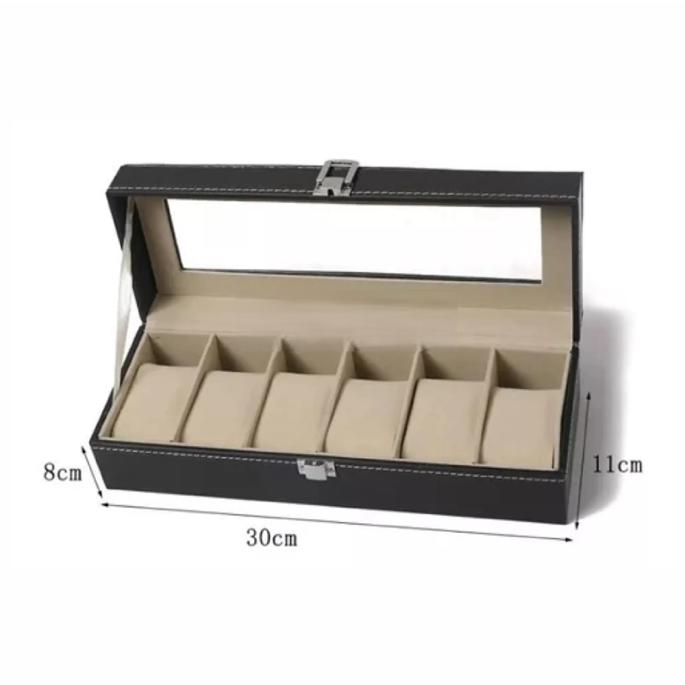 Miniatura 2 de Organizador Para Relojes X6 Negro