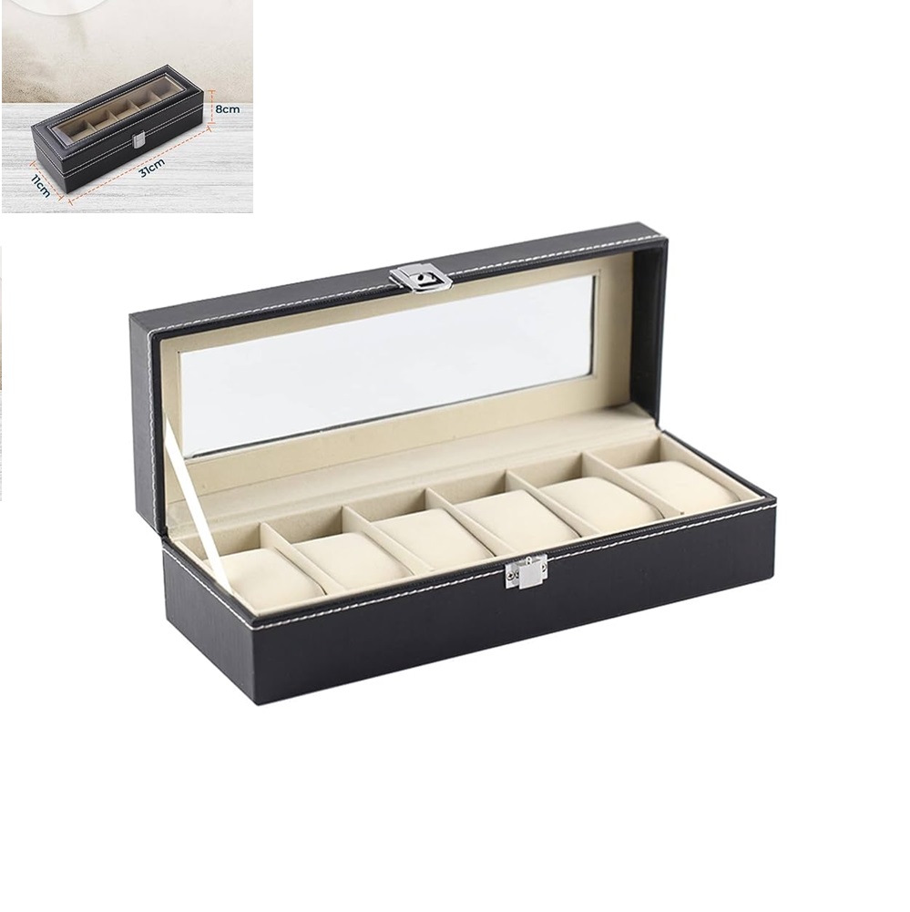 Miniatura 3 de Organizador Para Relojes X6 Negro