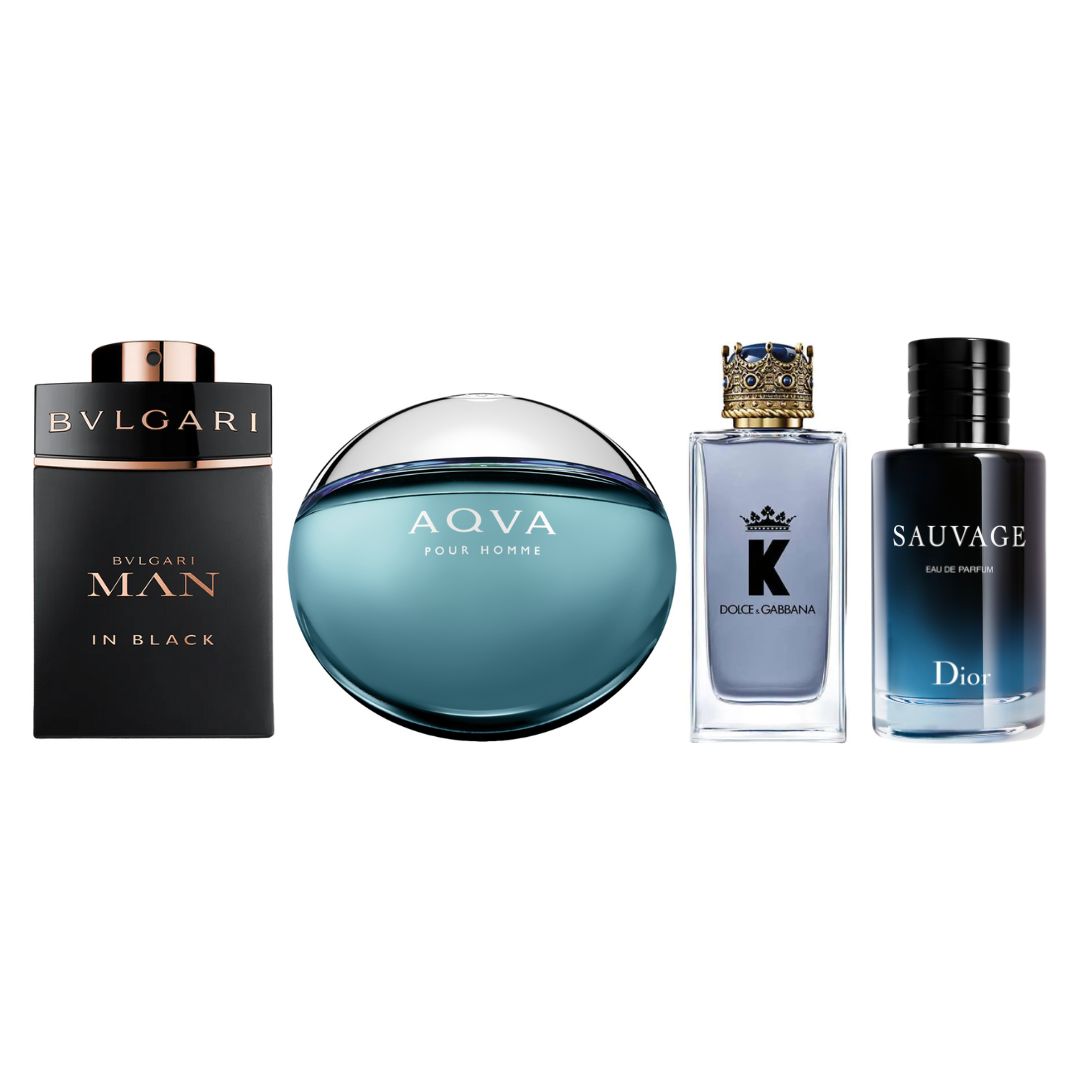 MANINBLACK+AQUABVLGARI+KDOLCE+SAUVAGE