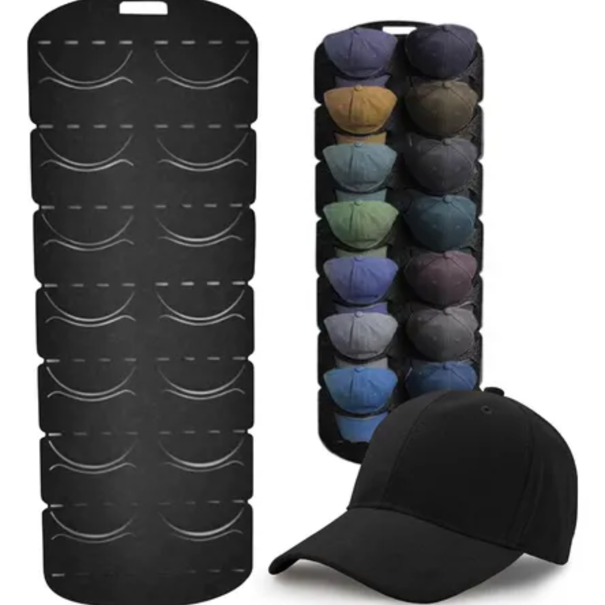 Miniatura 2 de Organizador Colgante Plegable Para Gorra