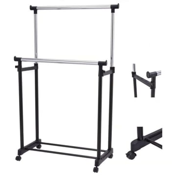 Miniatura 5 de Tendedero perchero para ropa plegable