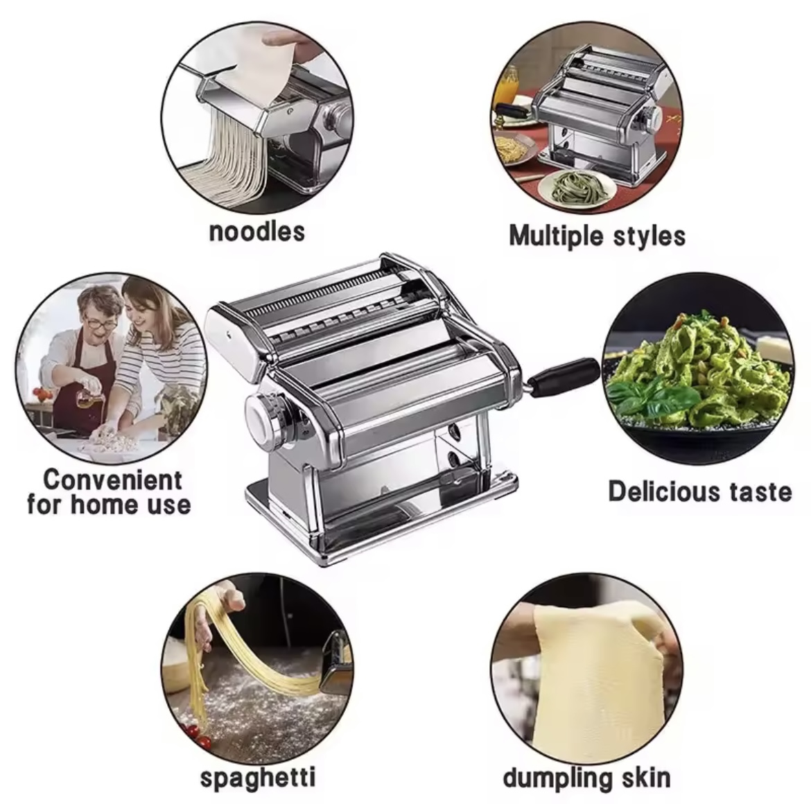 Miniatura 3 de MAQUINA ACERO INOXIDABLE PARA PASTA