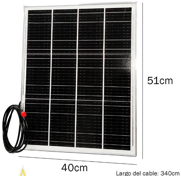 Miniatura 2 de LAMPARA SOLAR JORTAN 1200 W