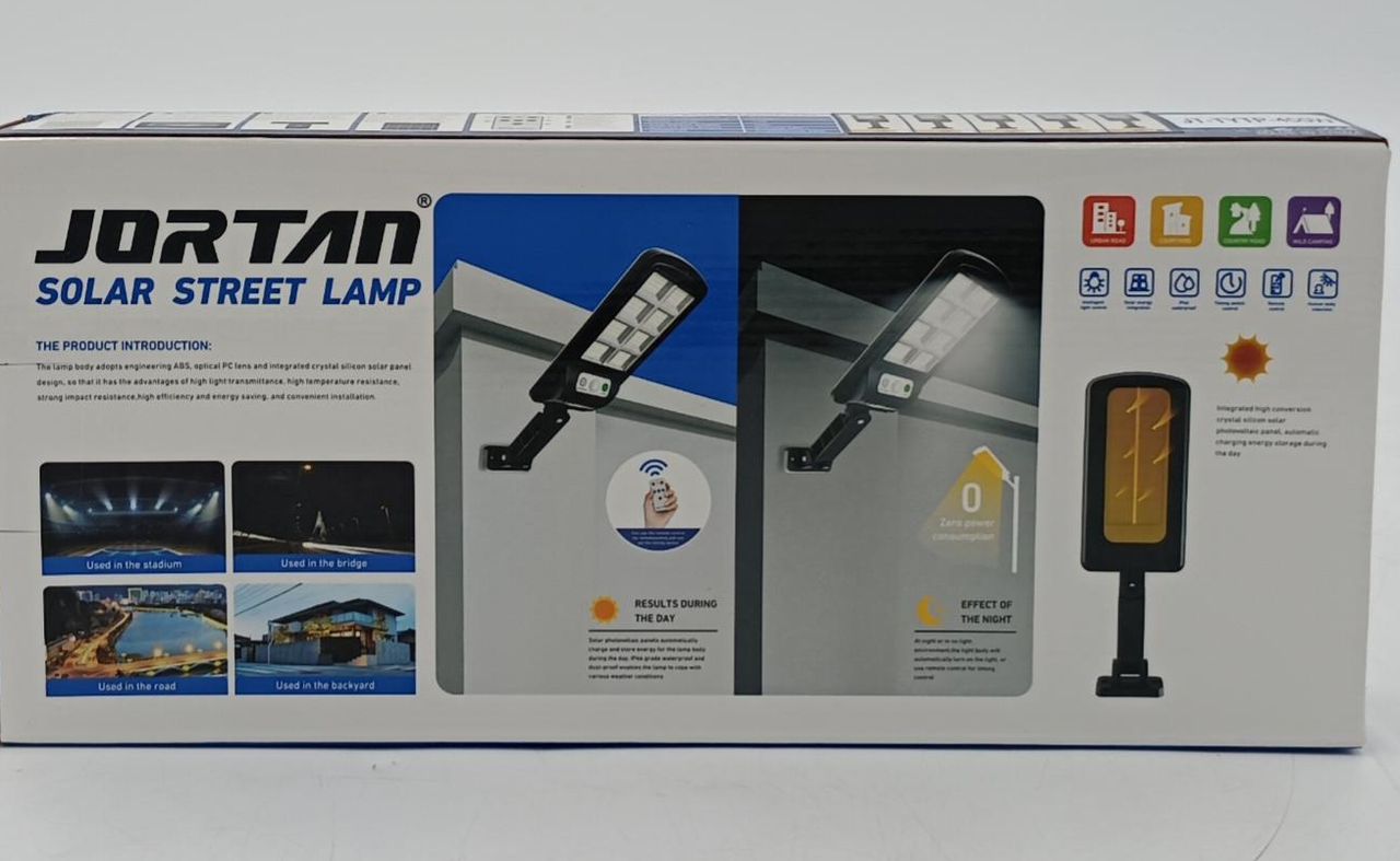 Miniatura 2 de LAMPARA SOLAR JORTAN 400W CON SENSOR +