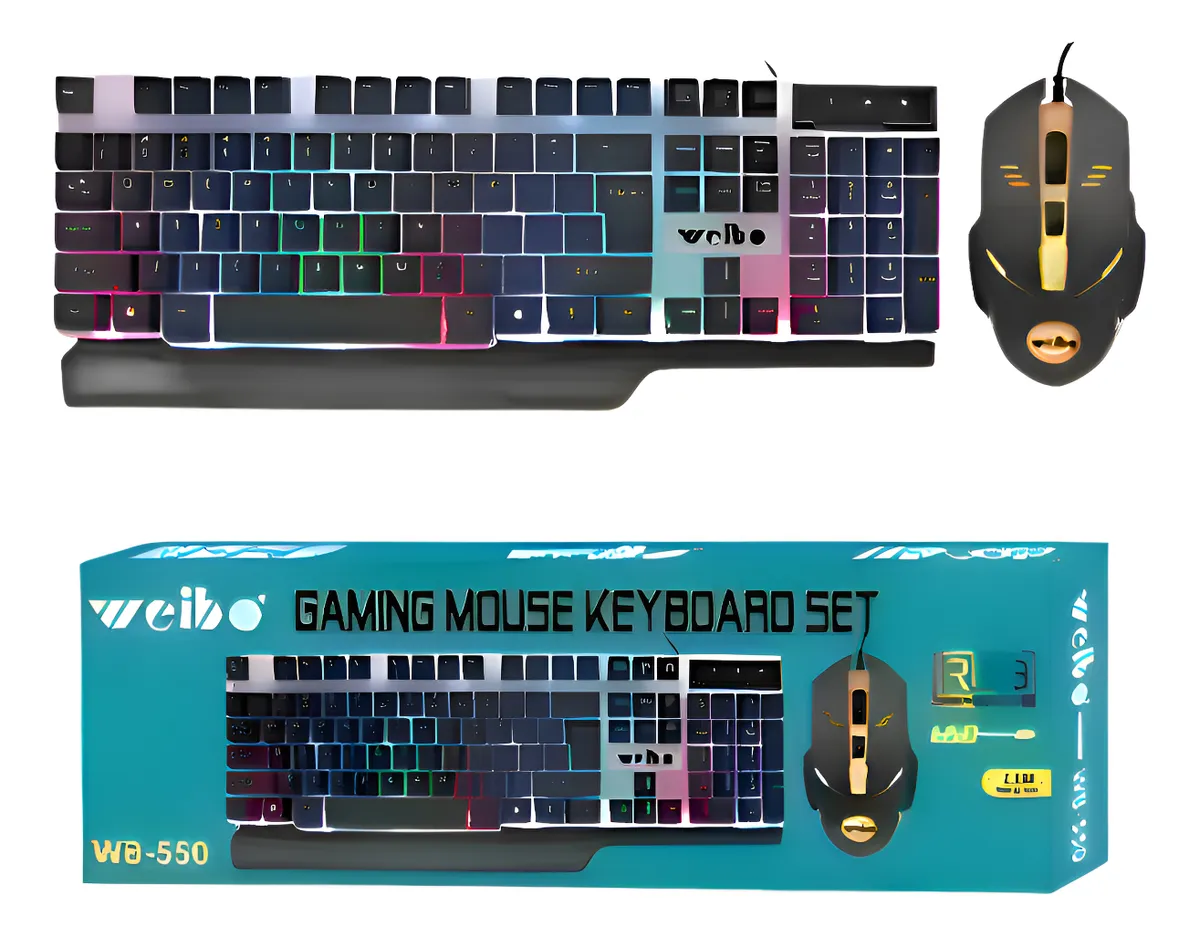 Miniatura 2 de COMBO GAMER WEIBO WB-550