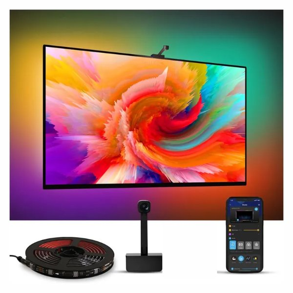 Miniatura 2 de CINTA LUZ LED PARA TV CON CAMARA APP T