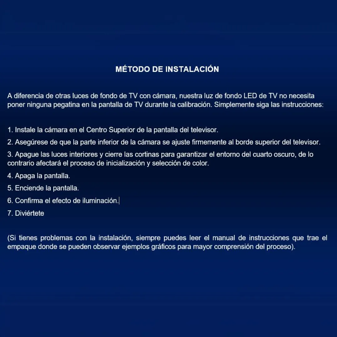 Miniatura 3 de CINTA LUZ LED PARA TV CON CAMARA APP T