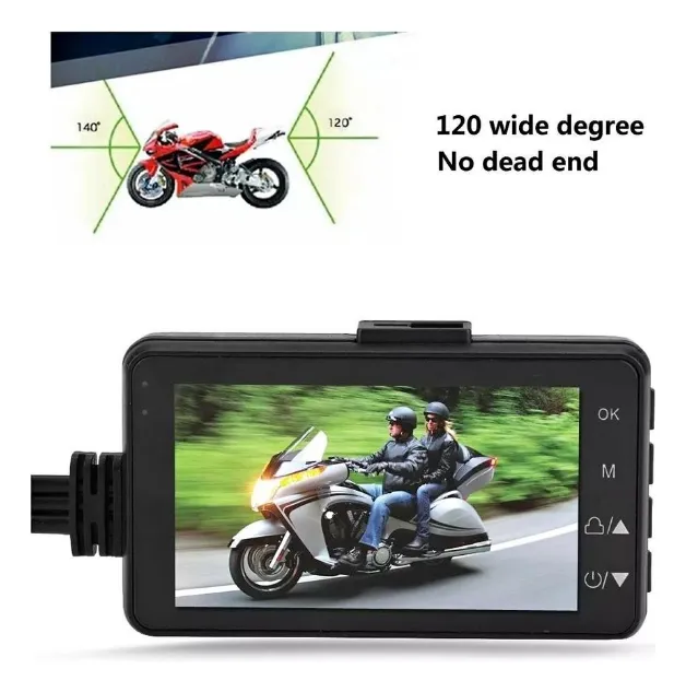Miniatura 3 de CAMARA DOBLE DVR MOTO RESISTENTE AL AG
