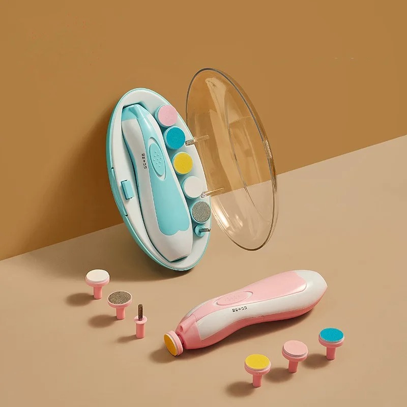 CORTA UÑAS ELECTRICO PARA BEBE 6 EN 1