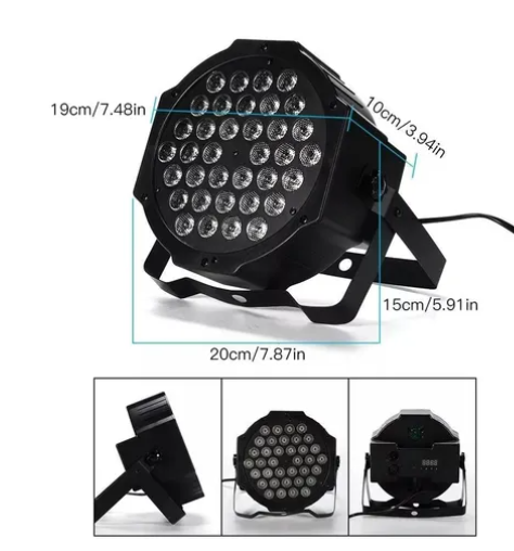 Miniatura 2 de Luz Led Ritmica Multicolor DJ