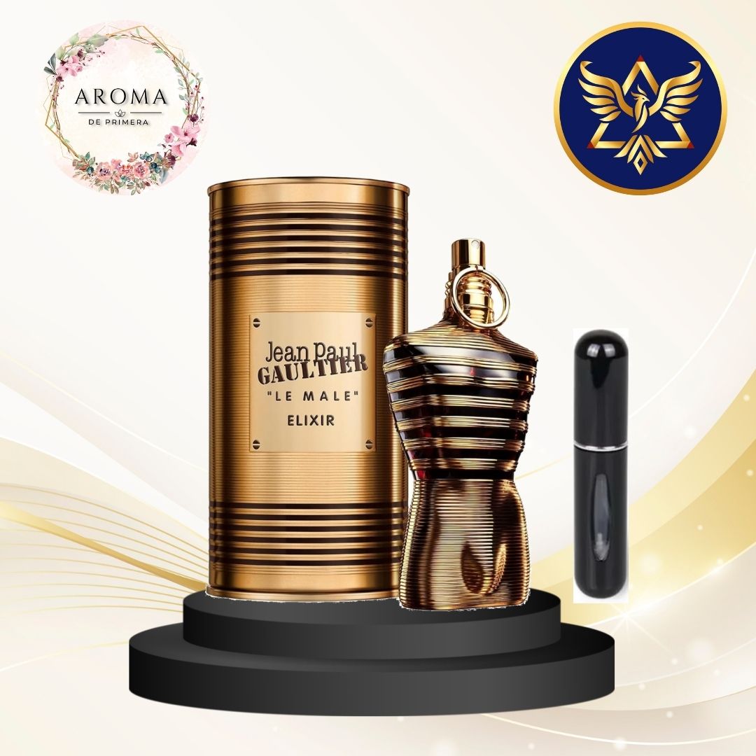 LE MALE ELIXIR LATA + PERFUMERO FENIX