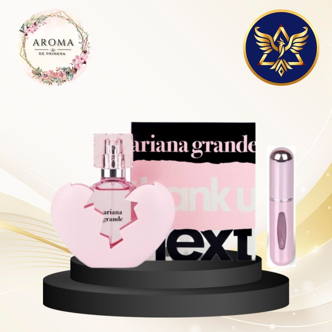 THANK U NEXT+PERFUMERO ALIANZA FENIX