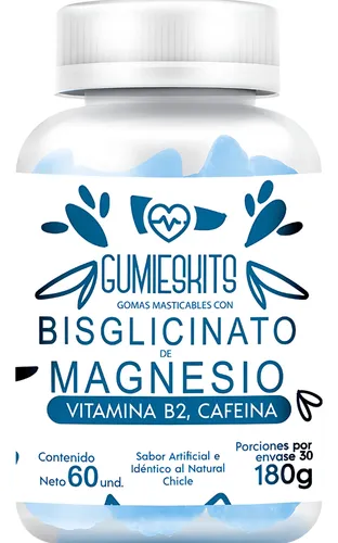 GOMAS DE BISGLICINATO DE MAGNESIO