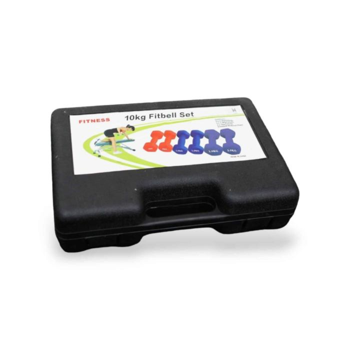 Miniatura 3 de Set de Mancuernas Dama de Hule - Caja