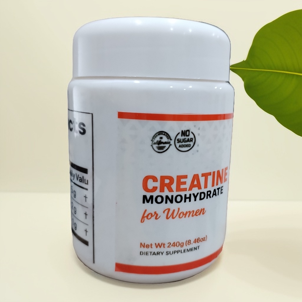 Creatina monohidratada para mujeres