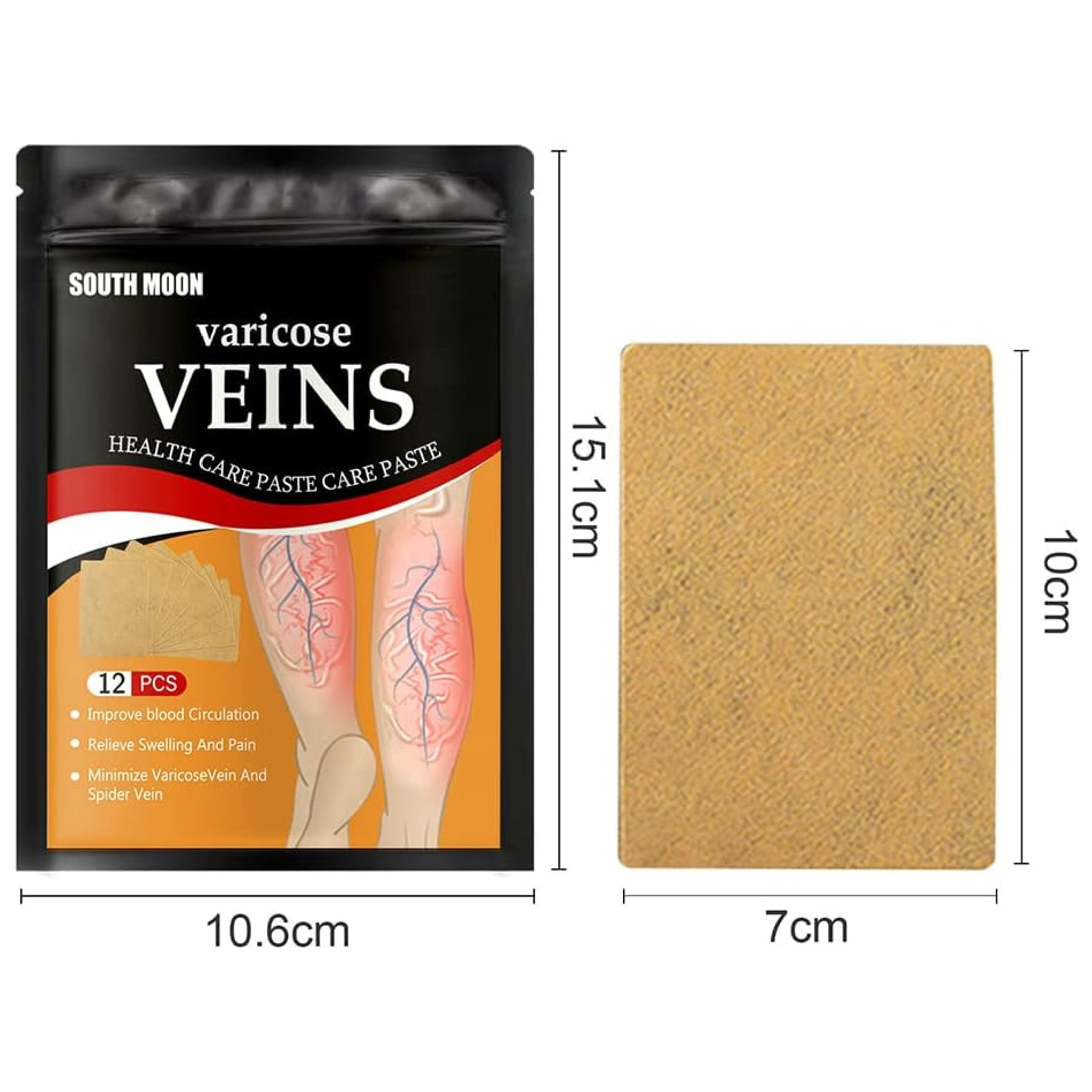 Miniatura 3 de Parches Relajantes Piernas Venas Varices