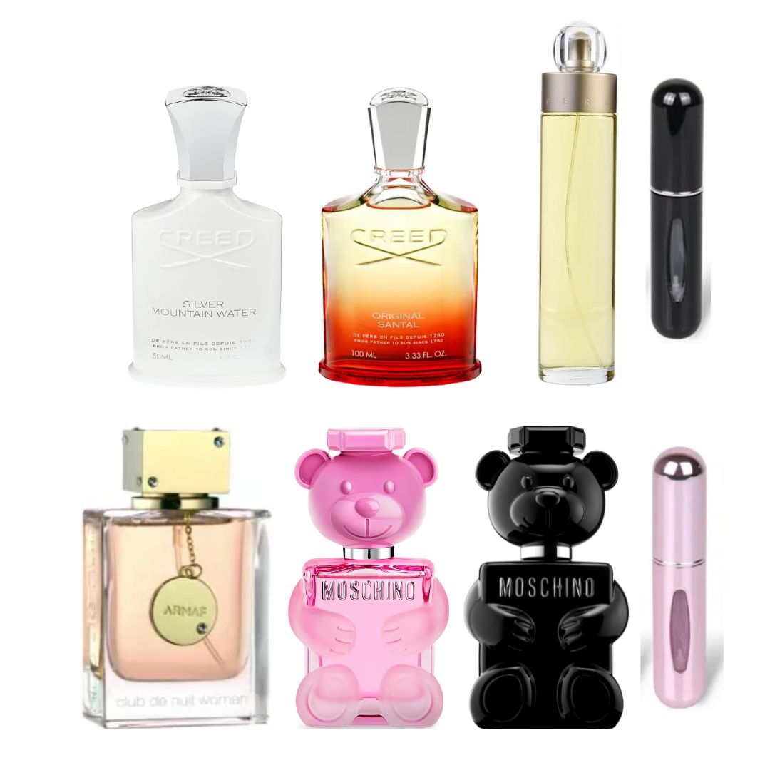 COMBO MALI TIENDA PERFUMES 6 UNID+2PERFU