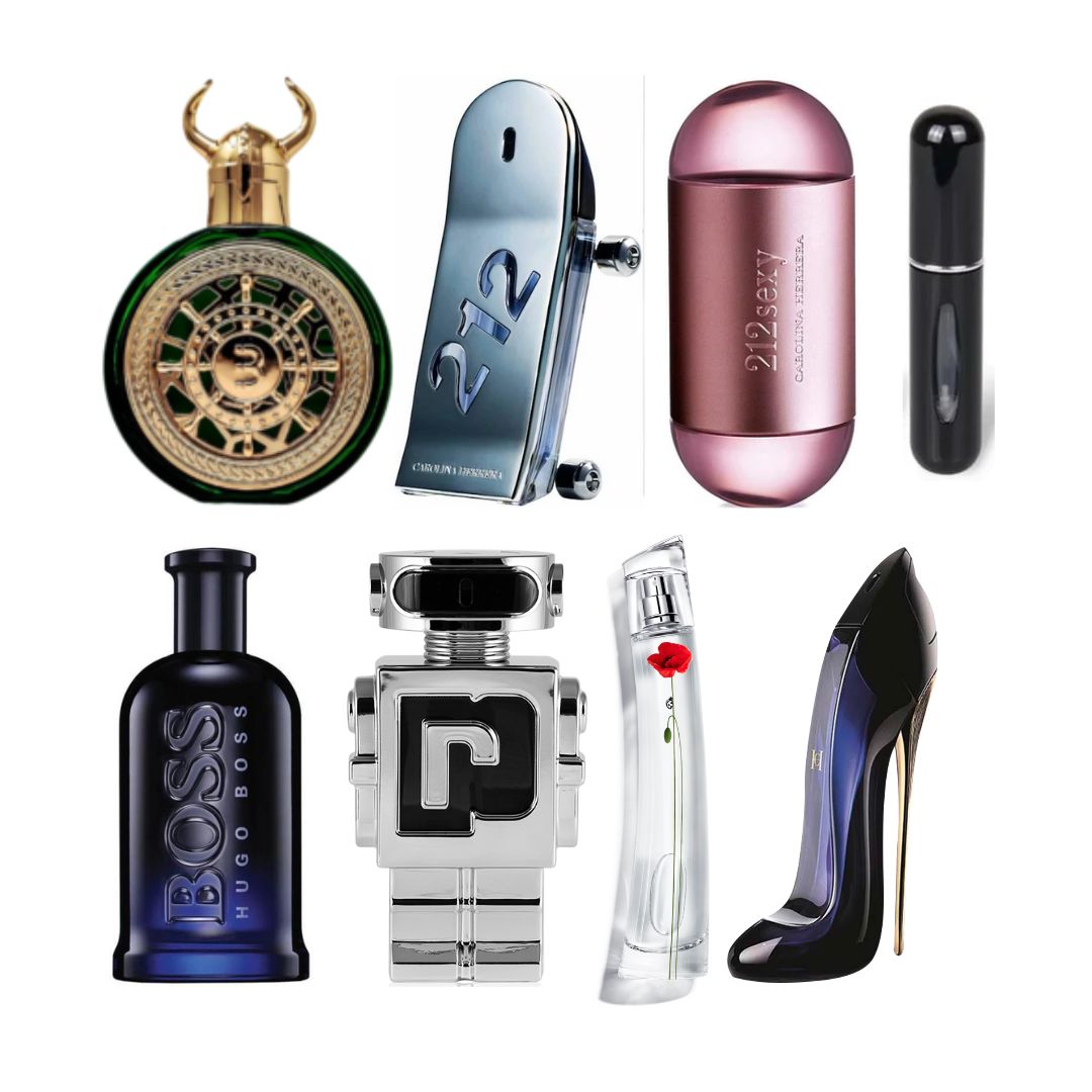 COMBO MALI TIENDA PERFUMES 7 UNID+1PERFU