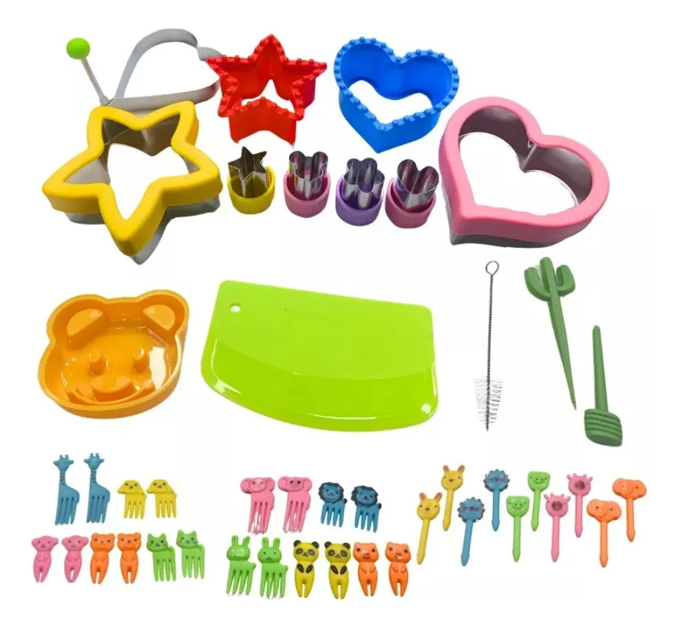 ¡Crea Galletas Mágicas! 🍪 Set de 42 Piezas de Cortadores