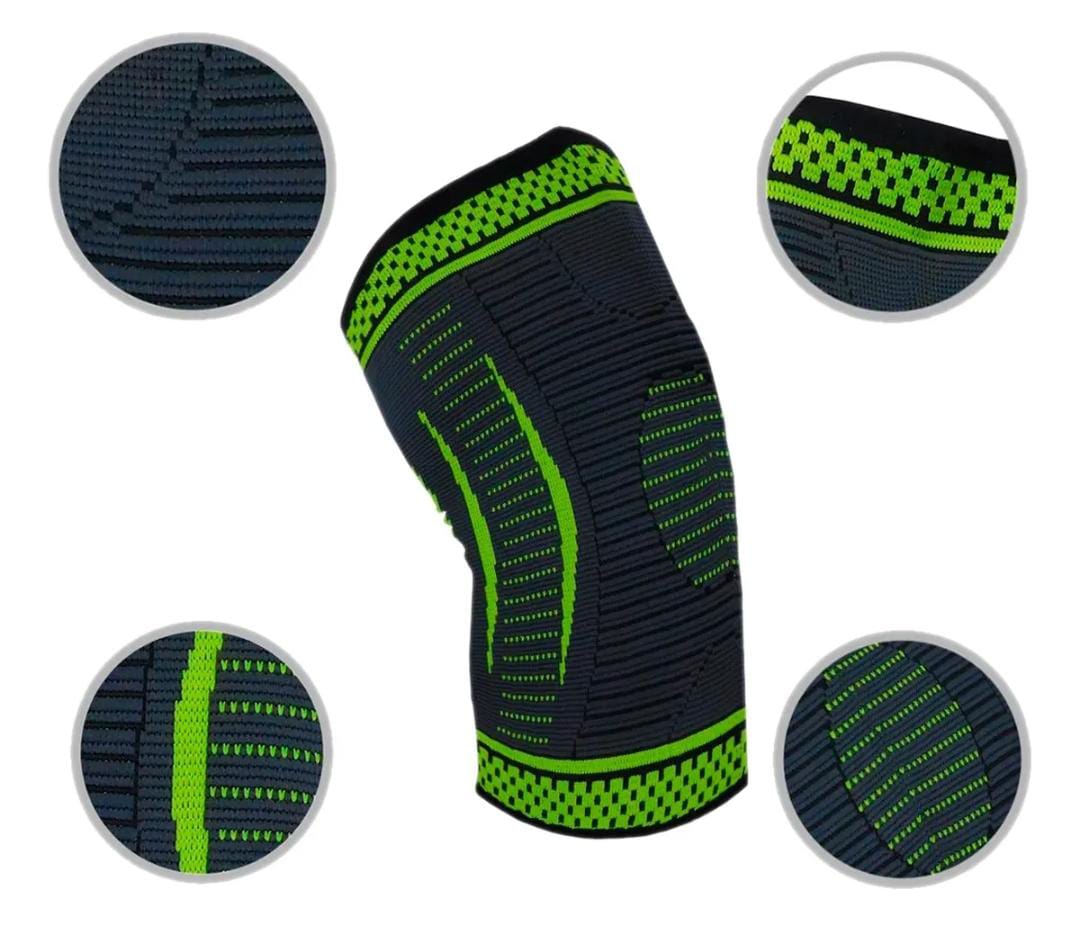 RODILLERA DE COMPRESION VERDE