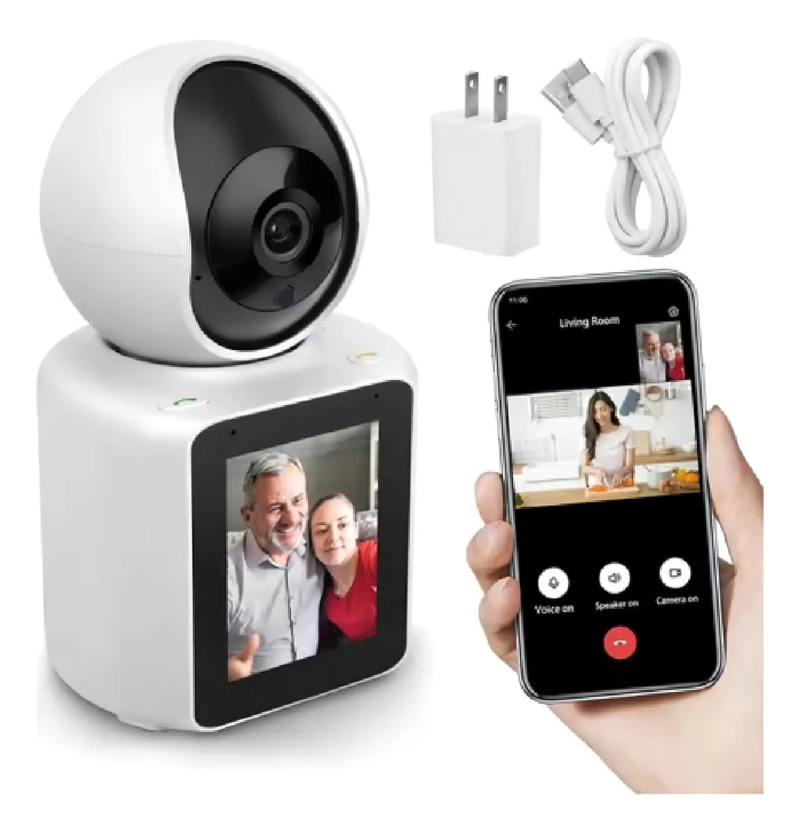 Miniatura 3 de CAMARA SEGURIDAD WIFI VIDEO LLAMADA