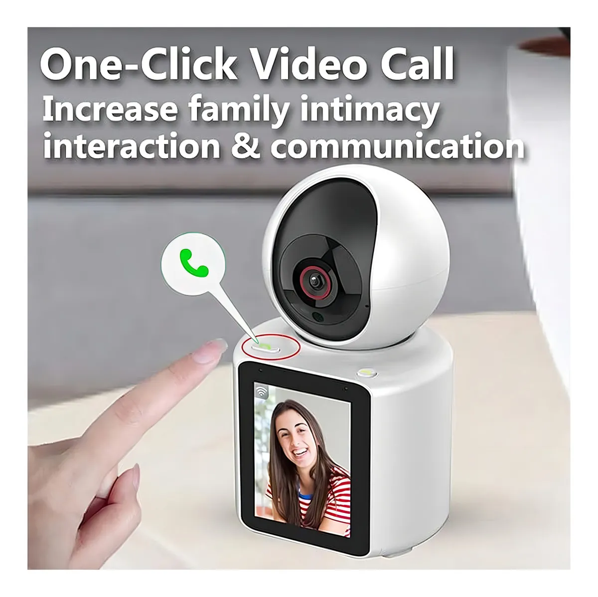 CAMARA SEGURIDAD WIFI VIDEO LLAMADA