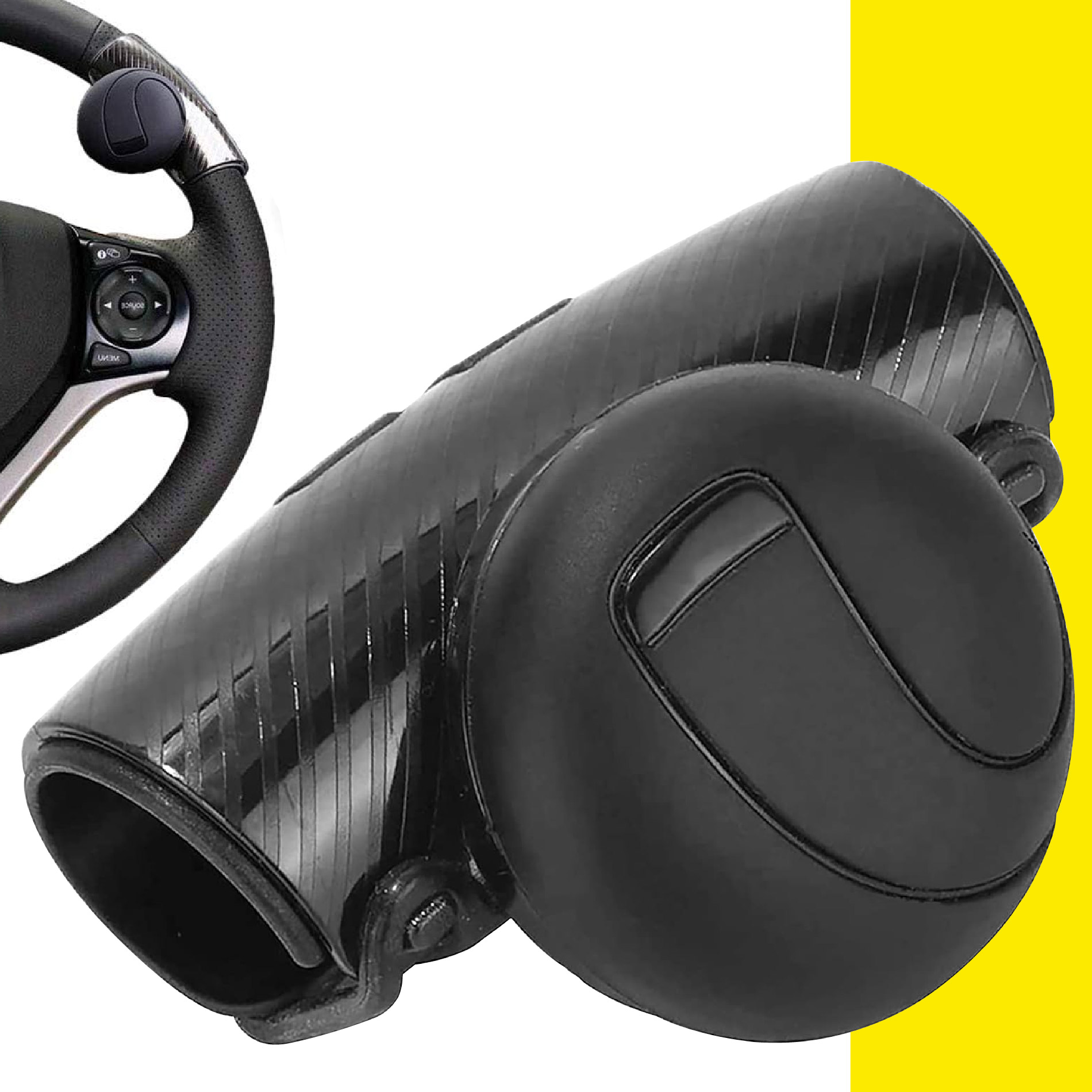 Miniatura 7 de Perilla Pomo Mango Giratorio Volante Car