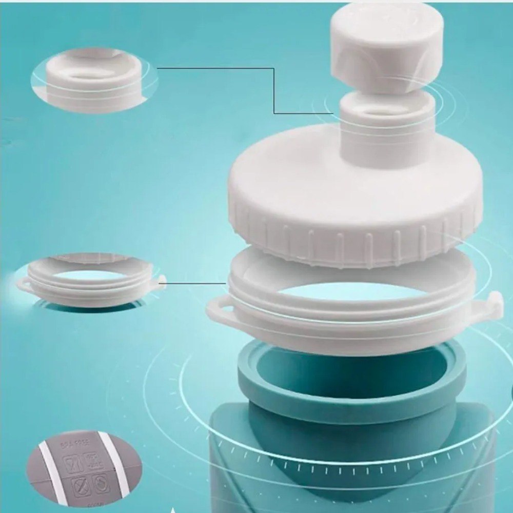 Botella Termo Bolsillo Plegable De Silic